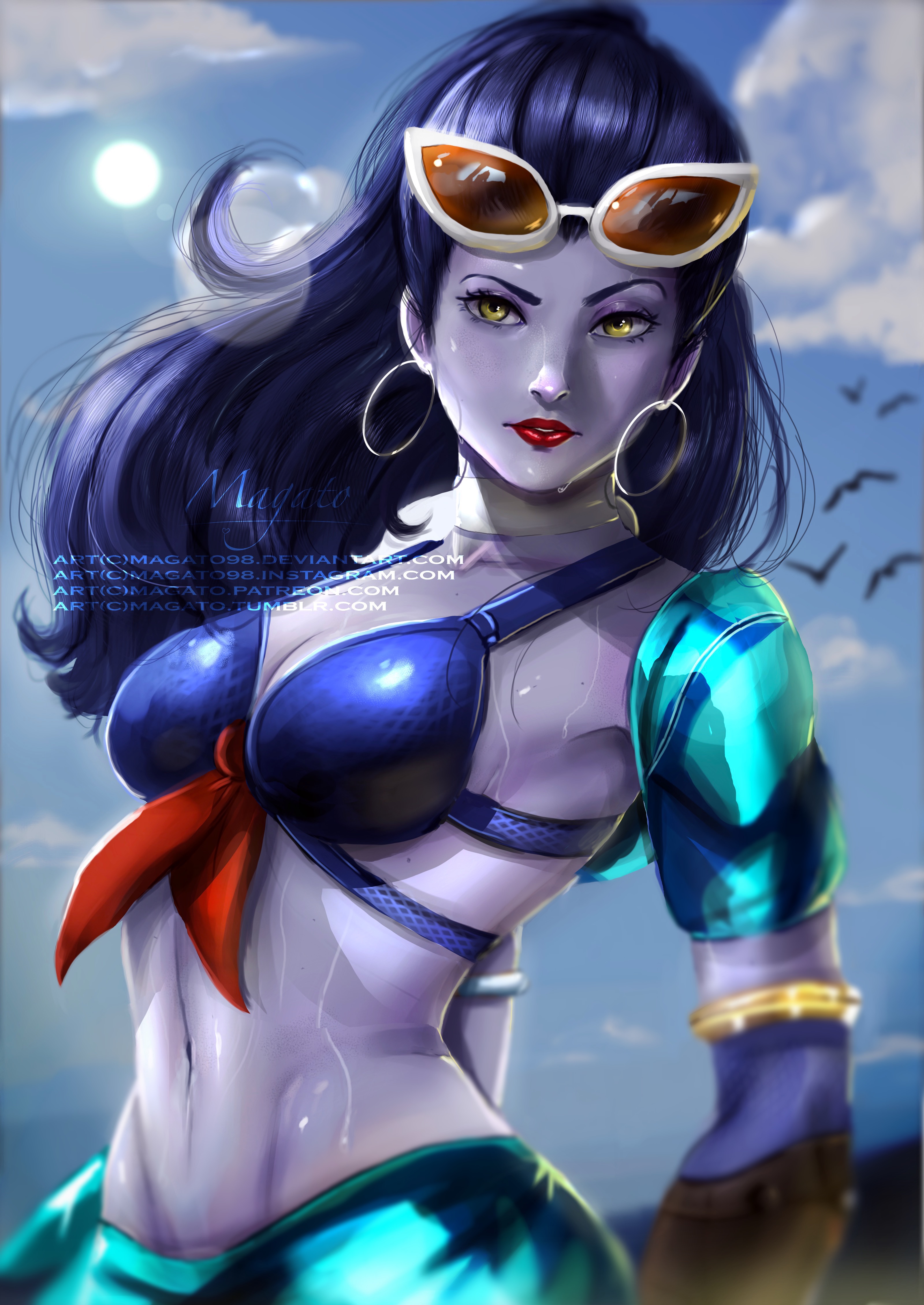 Widowmaker Summer Games Skin