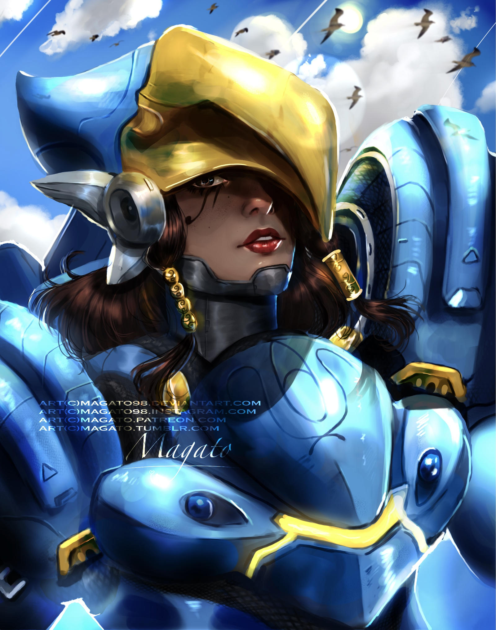 Pharah Overwatch By Magato98 On Deviantart