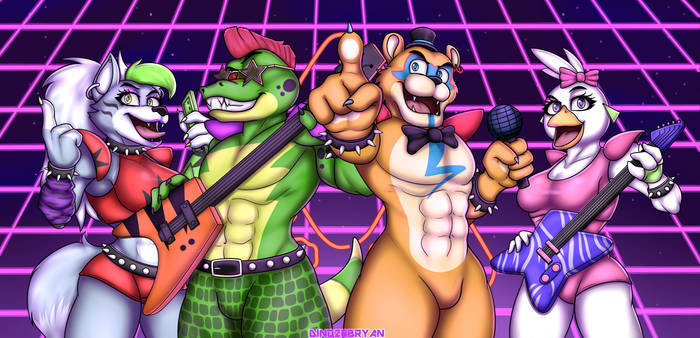 LETS ROCK GUYS! [Fnaf SB Fanart]