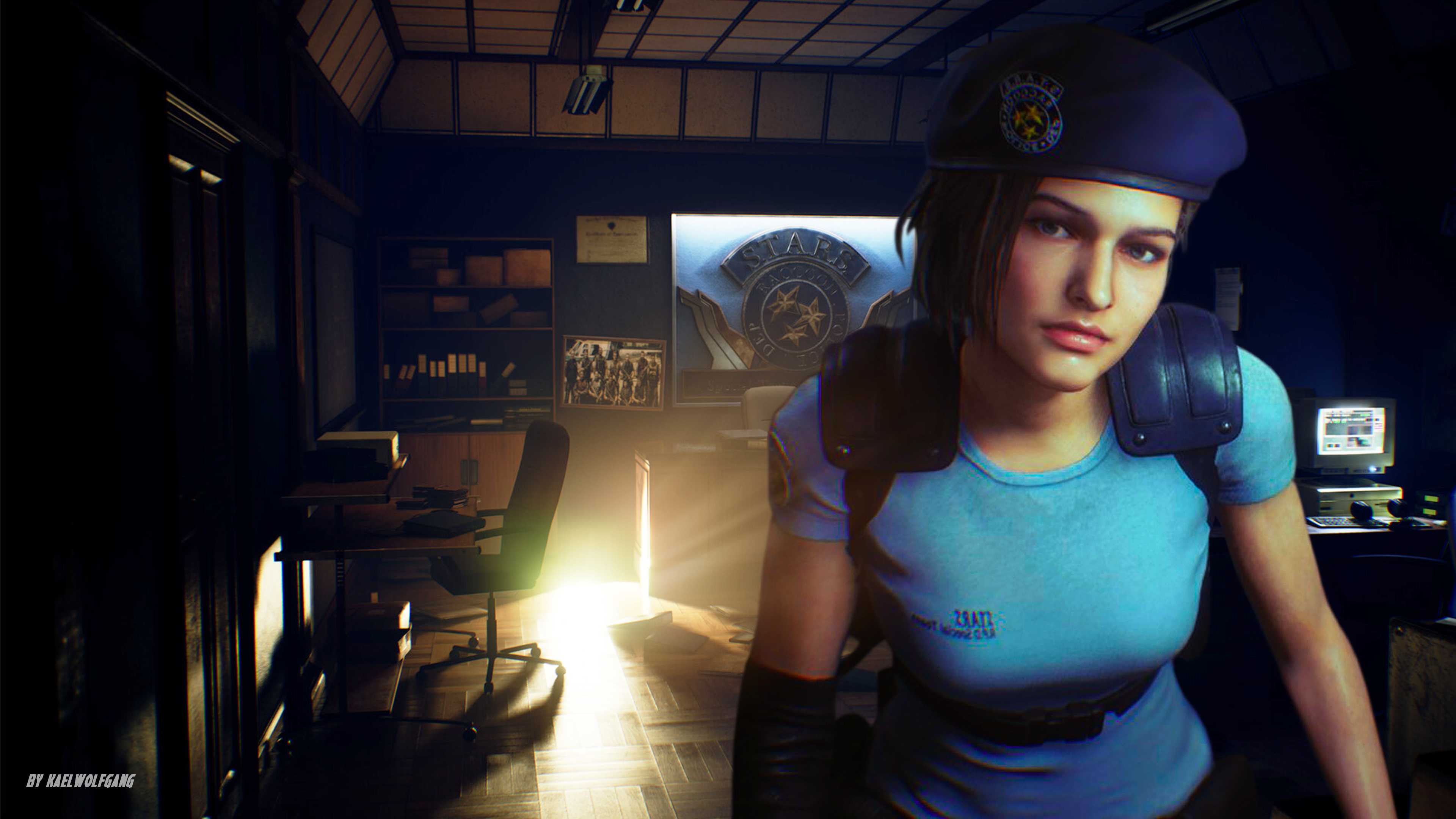 FREE Jill Valentine S.T.A.R.S Wallpaper by kaelwolfgang on DeviantArt