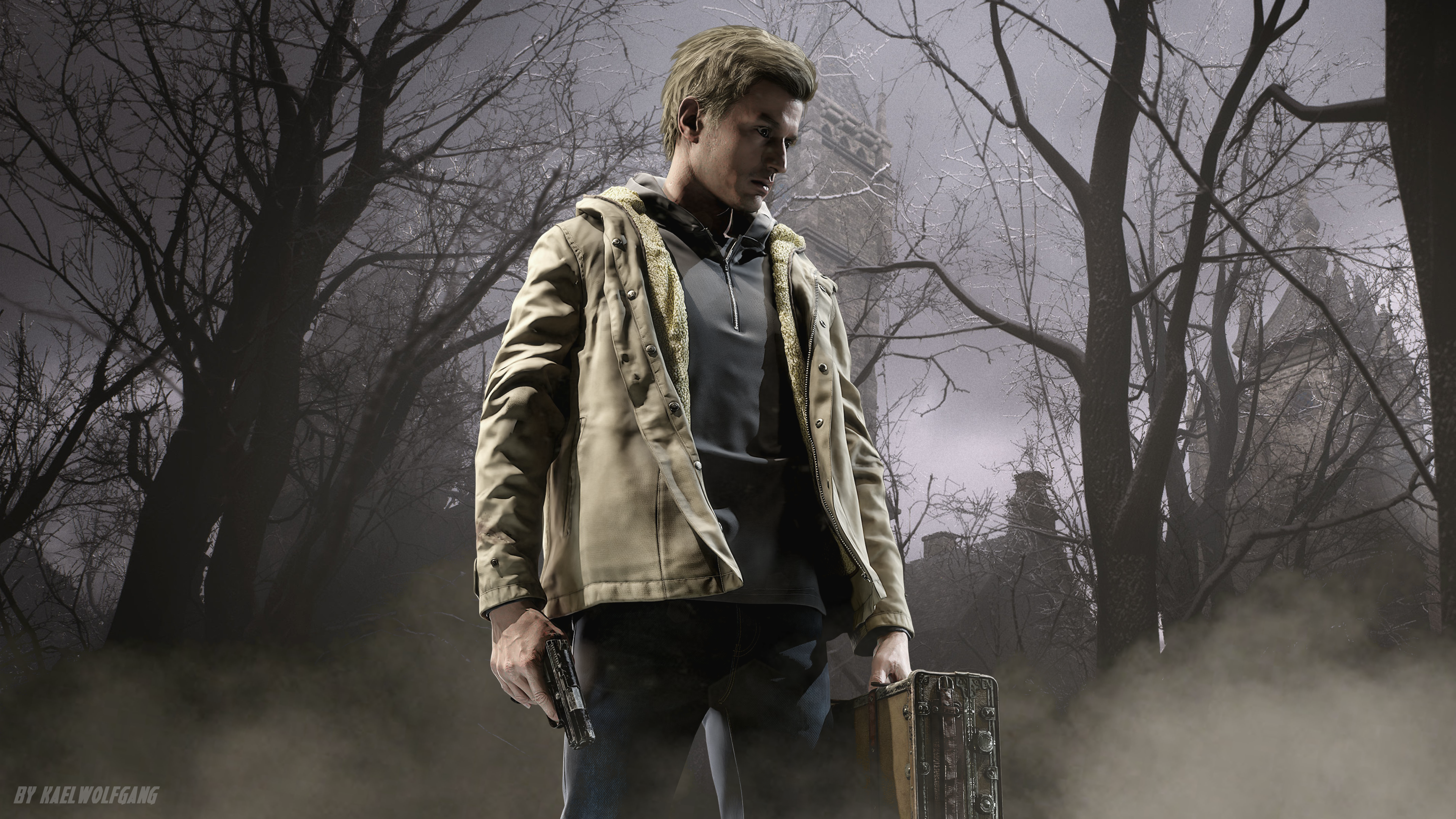 Ethan Winters Free Wallpaper By Kaelwolfgang On Deviantart Ethan Winters Free Wallpaper By Kaelwolfgang On Deviantart