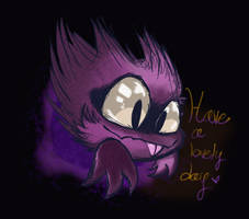 Haunter but I made the background black-