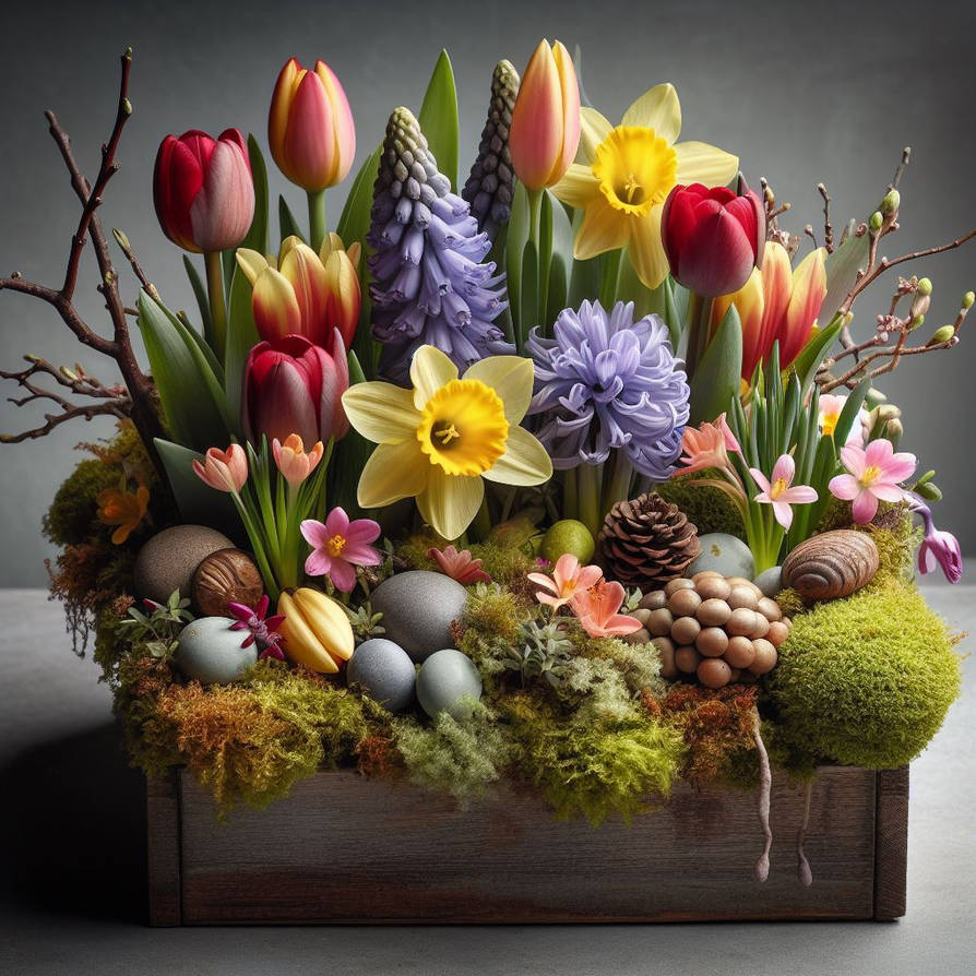 Spring flower box 1/4 by andie2302 on DeviantArt