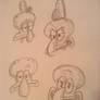 Squidward sketch 