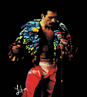 Freddie Mercury by Itai M Lustgarten