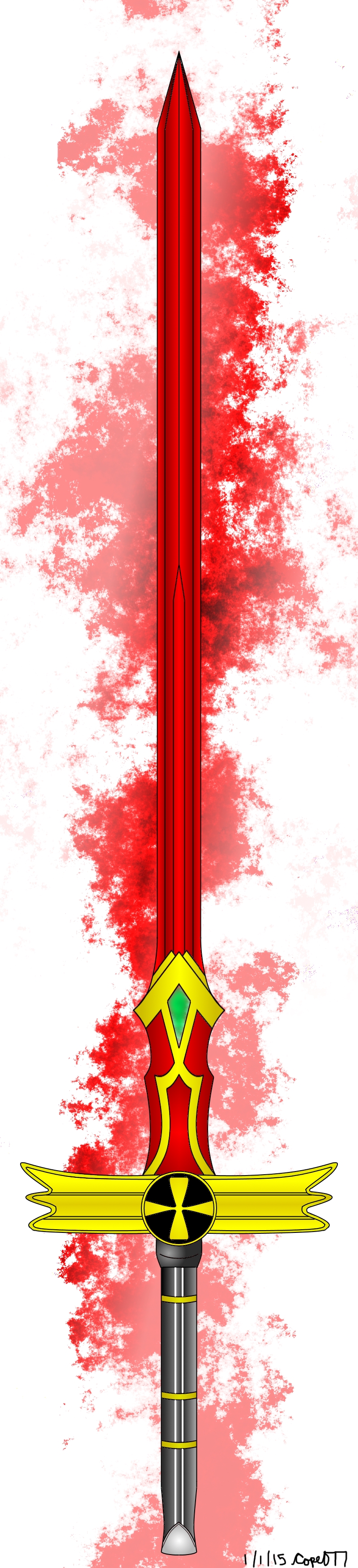 Mikaela Hyakuya's Sword