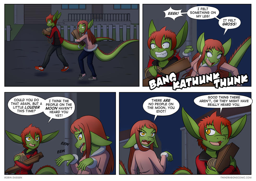 Twin Dragons page 19: Make some noise