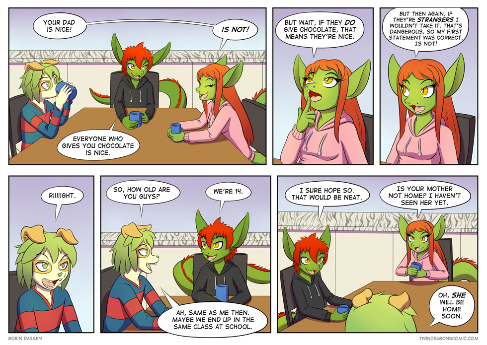 Twin Dragons page 35: Chatter