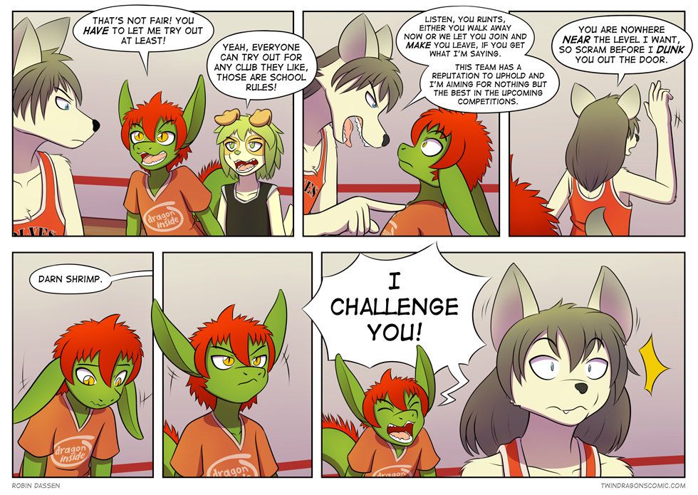 Twin Dragons page 80: Challenge the wolf by TheNekoboi