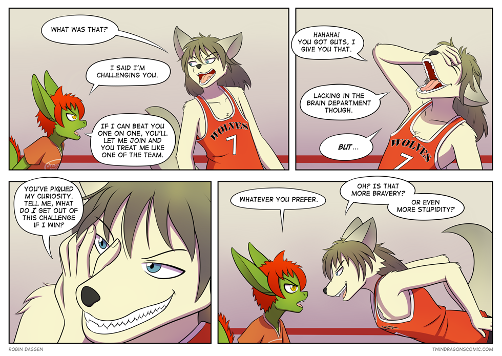 Twin Dragons page 81: Challenge negotiations by TheNekoboi