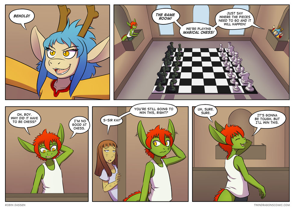 Chess Comic Castling Twin Dragons page 274: Chess by TwinDragonsComic on DeviantArt