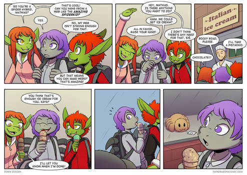 Twin Dragons bonus 1 page 5: Hanging out