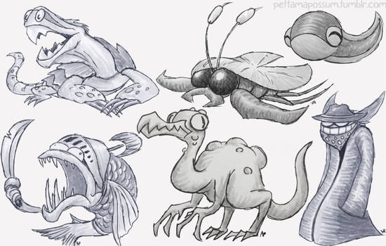 Sketch Critter Compilation 26