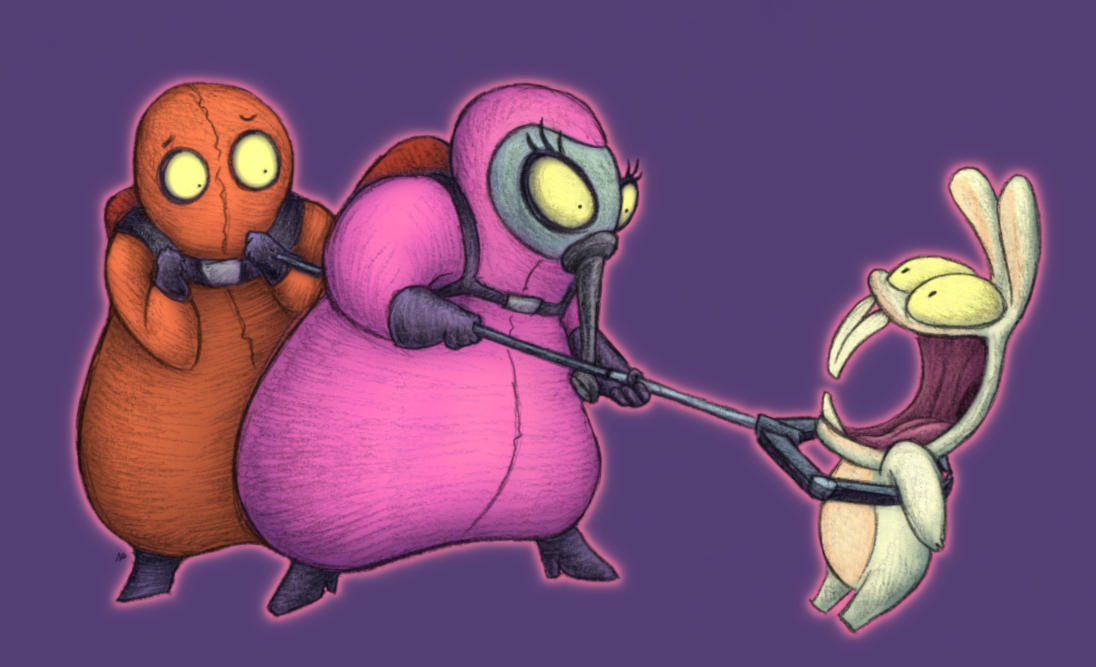 Terrminator Rabbit Daily #1797 - Verminators vs. Rabbid by pettamapossum on DeviantArt