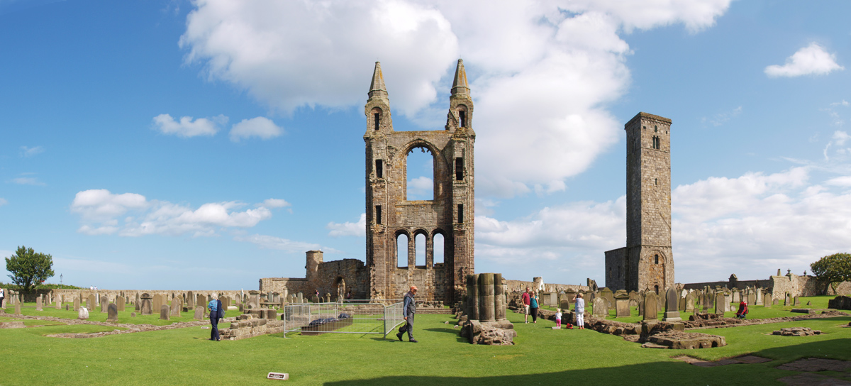 St Andrews Cathedral ruins