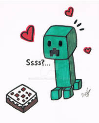 Creepers Love Cake