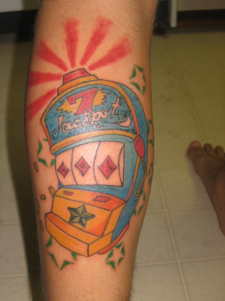 Vintage Slot Machine Tattoo Vintage Slot Machine Tattoo