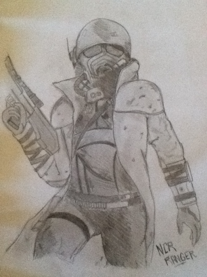 Ncr Ranger Coloring NCR Ranger by IsDawg on DeviantArt