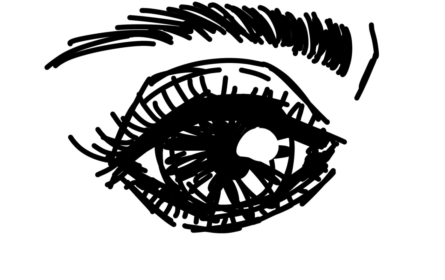 eye sketch by unioxcaliber on DeviantArt