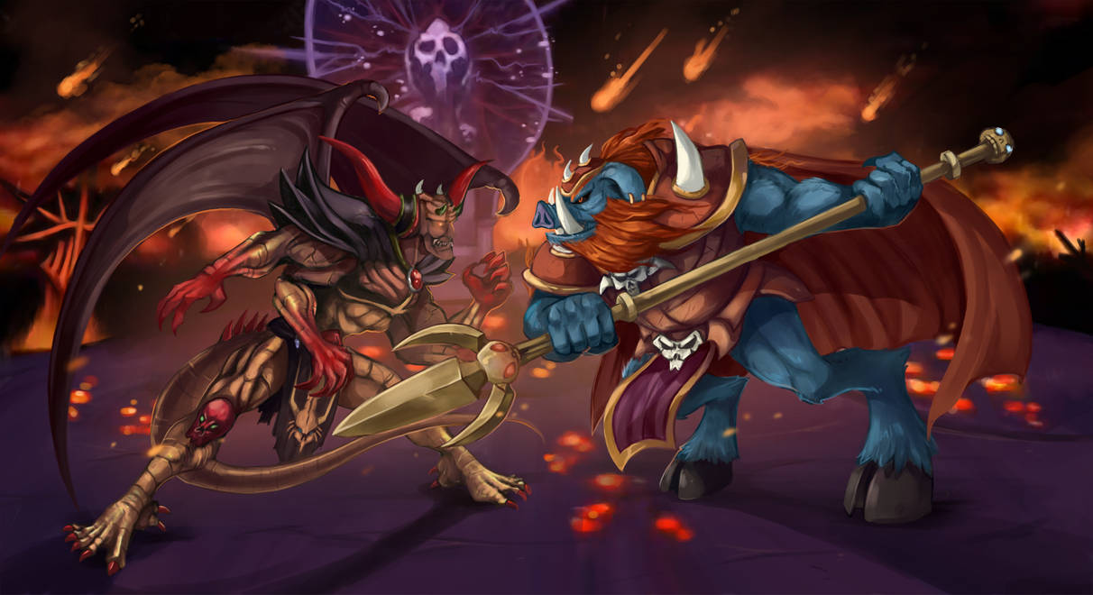 Ganon VS Chaos by Gotetho Ganon VS Chaos by Gotetho