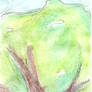 watercolor tree