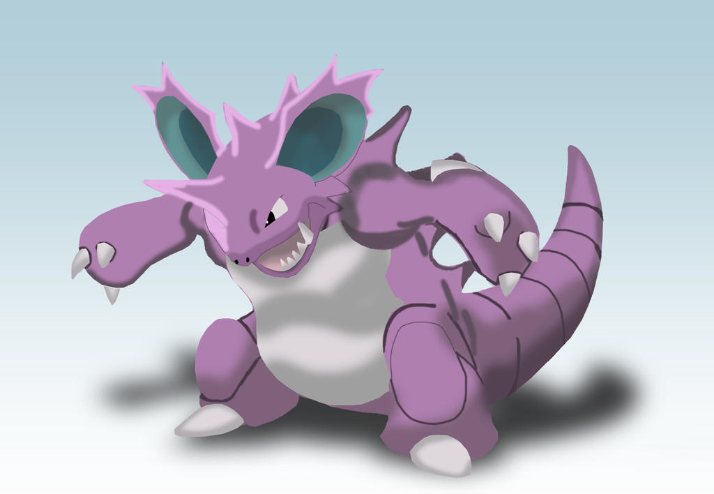 Nidoking Smashified