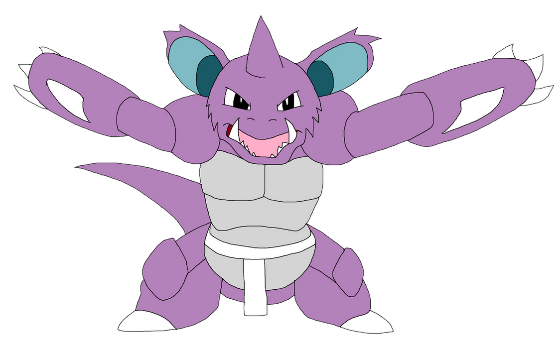 Pokemon Sumo Deviantart Sumo Nidoking by HiroHamadaRockz on DeviantArt