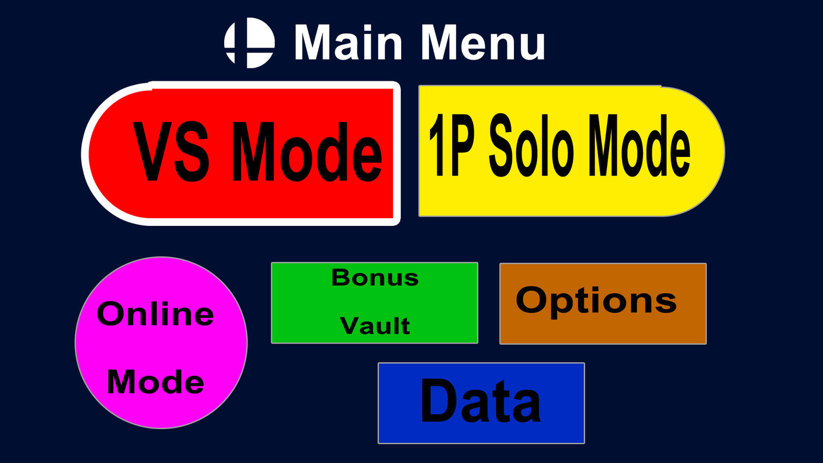 Super Smash Bros. Mayhem - Main Menu by HiroHamadaRockz on DeviantArt