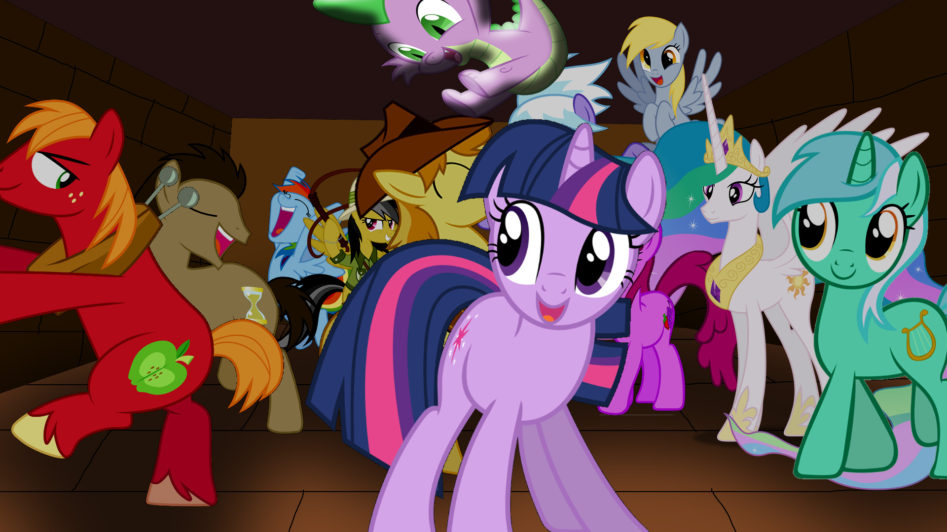 My Little Pony Rave Party - Twilight Sparkle by HiroHamadaRockz on ...