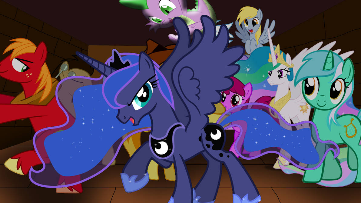 Mlp Rave My Little Pony Rave Party - Luna by HiroHamadaRockz on DeviantArt