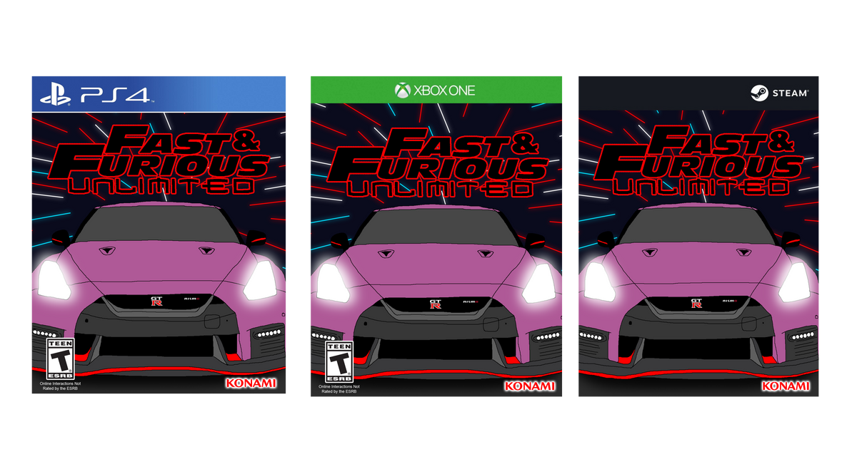 Fast and Furious Unlimited Cover Box Arts by HiroHamadaRockz on DeviantArt
