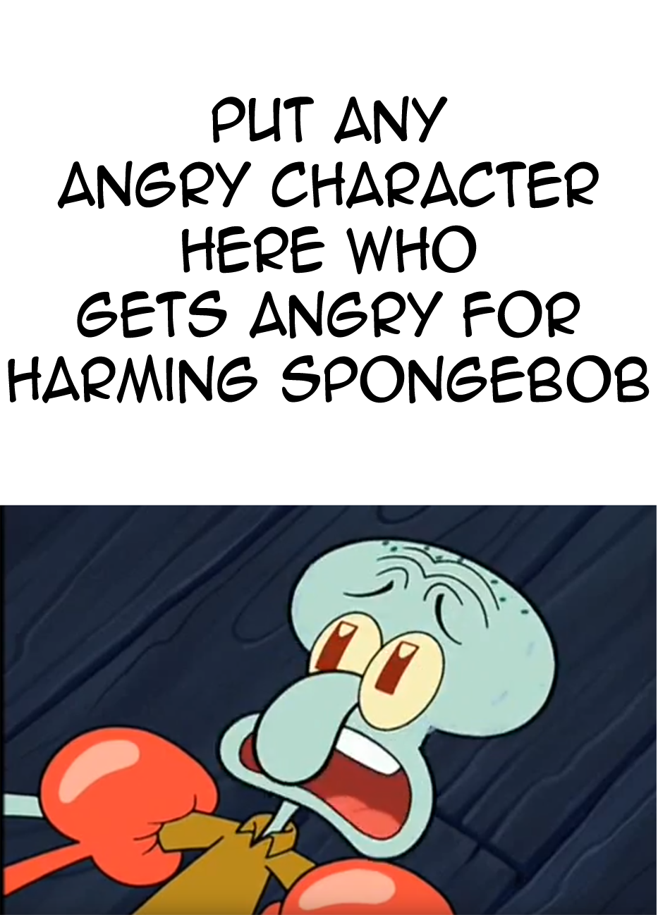 Mr Krabs is sad for Meme Template by eagc7 on DeviantArt