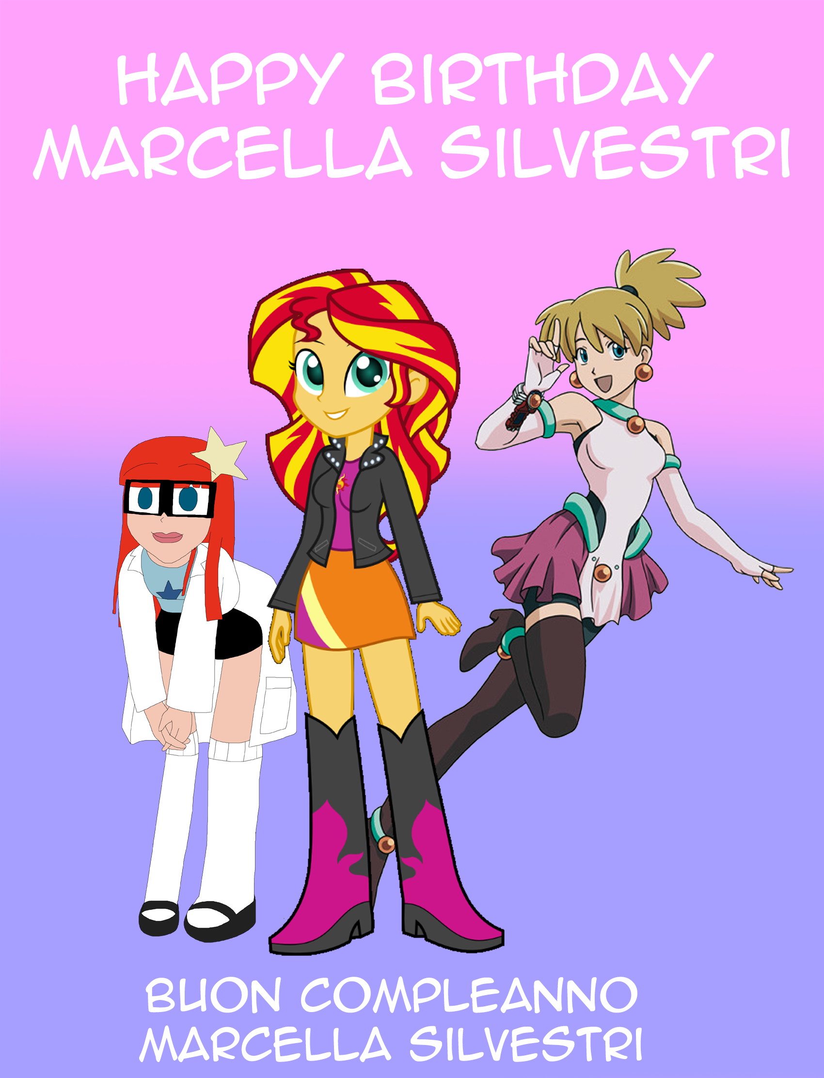Happy Birthday Marcella Silvestri by HiroHamadaRockz on DeviantArt