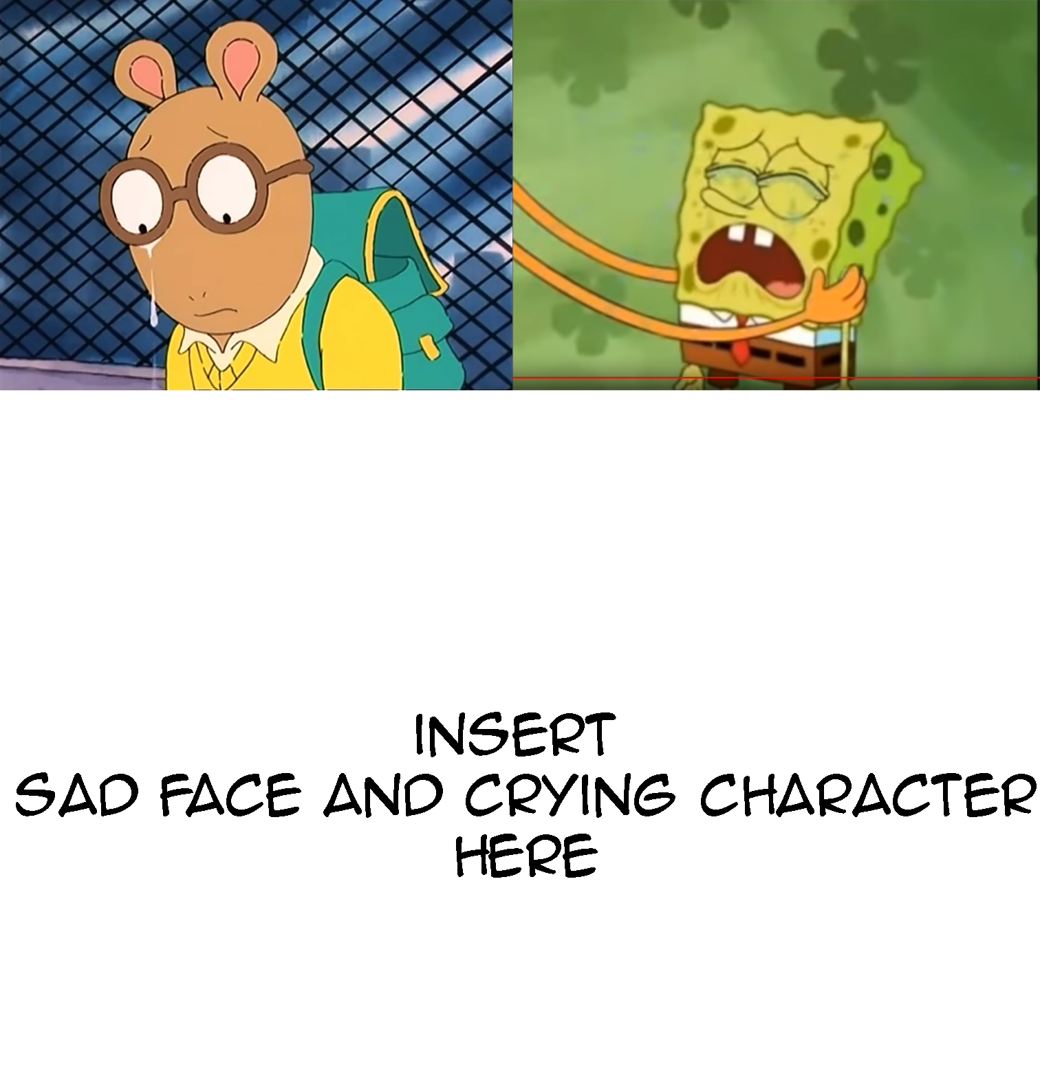 Sad spongebob noises” : r/memes