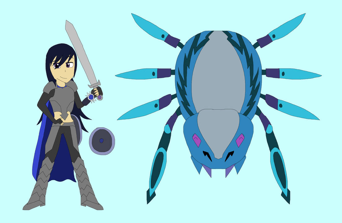 Spider Riders OC - Diamond and Cobalt by HiroHamadaRockz on DeviantArt