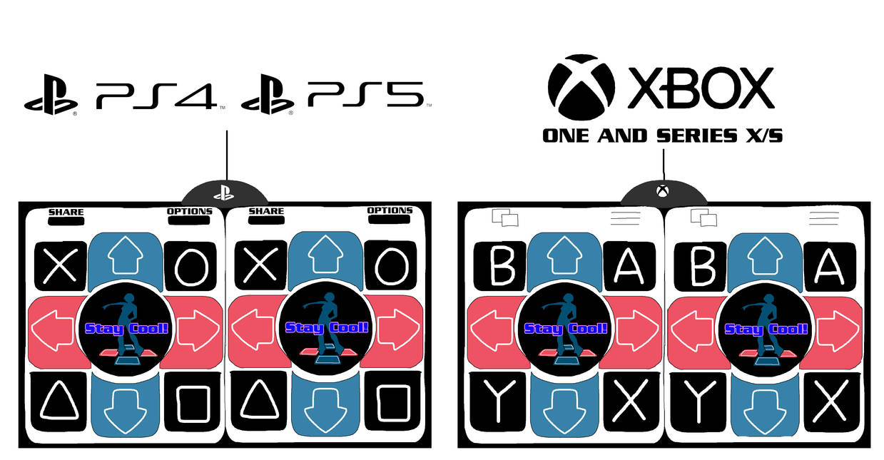 Dance Dance Revolution - Dance Mat by HiroHamadaRockz on DeviantArt