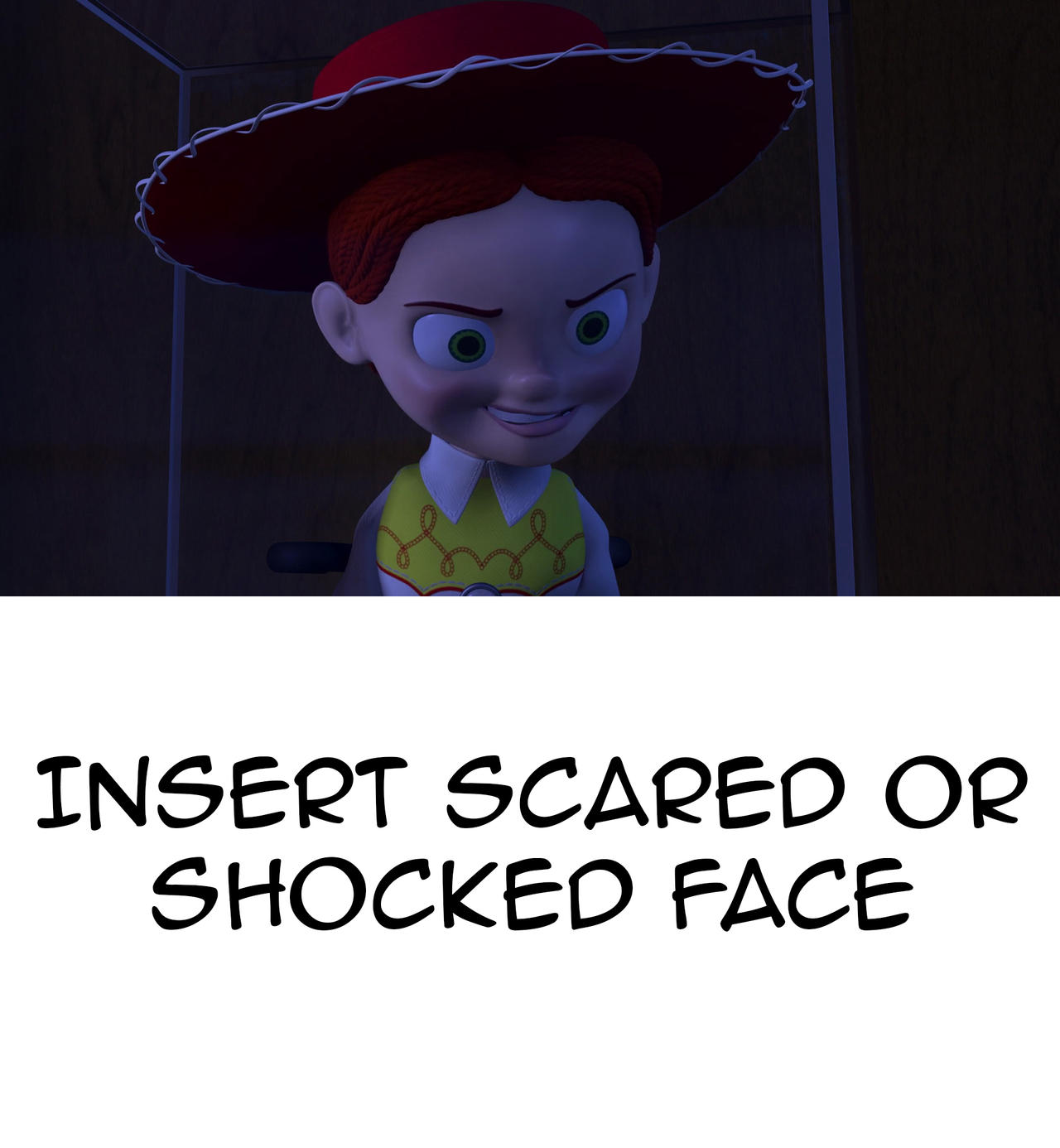 Scary face, Reaction Images