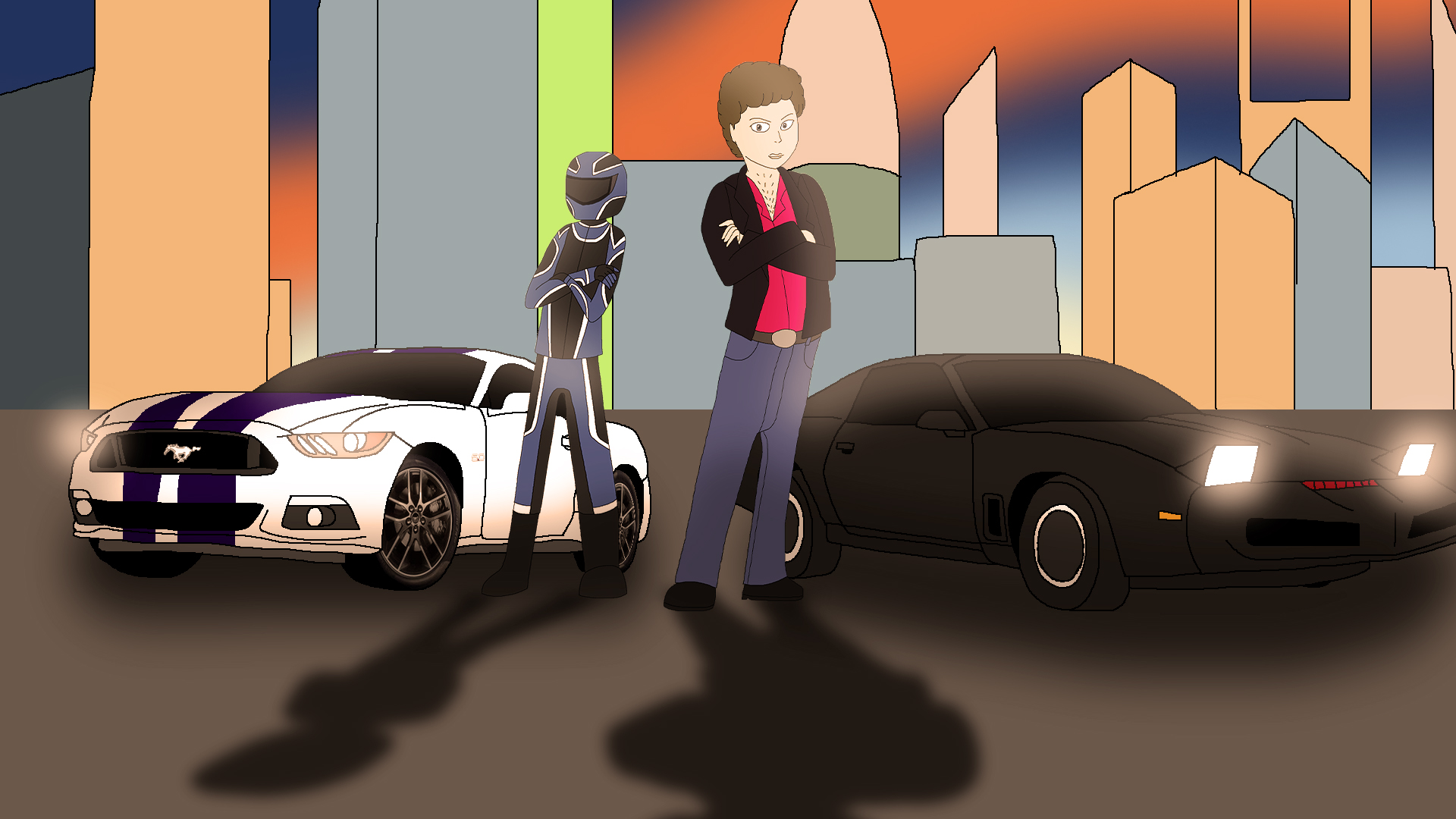 Think Fast Knight Fast and Knight Rider by HiroHamadaRockz on DeviantArt