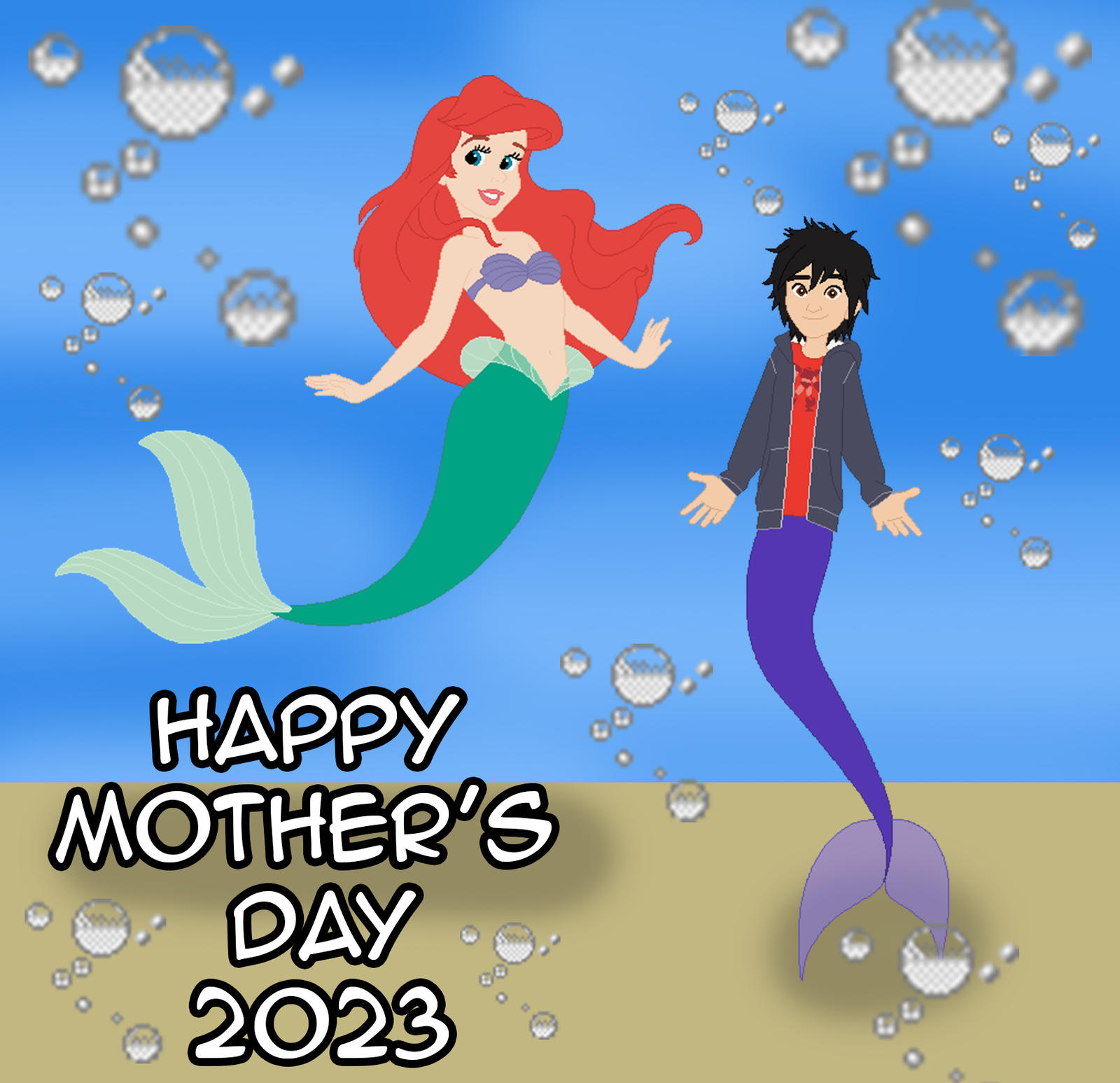 6 Mermen Happy Mother's Day 2023 by HiroHamadaRockz on DeviantArt