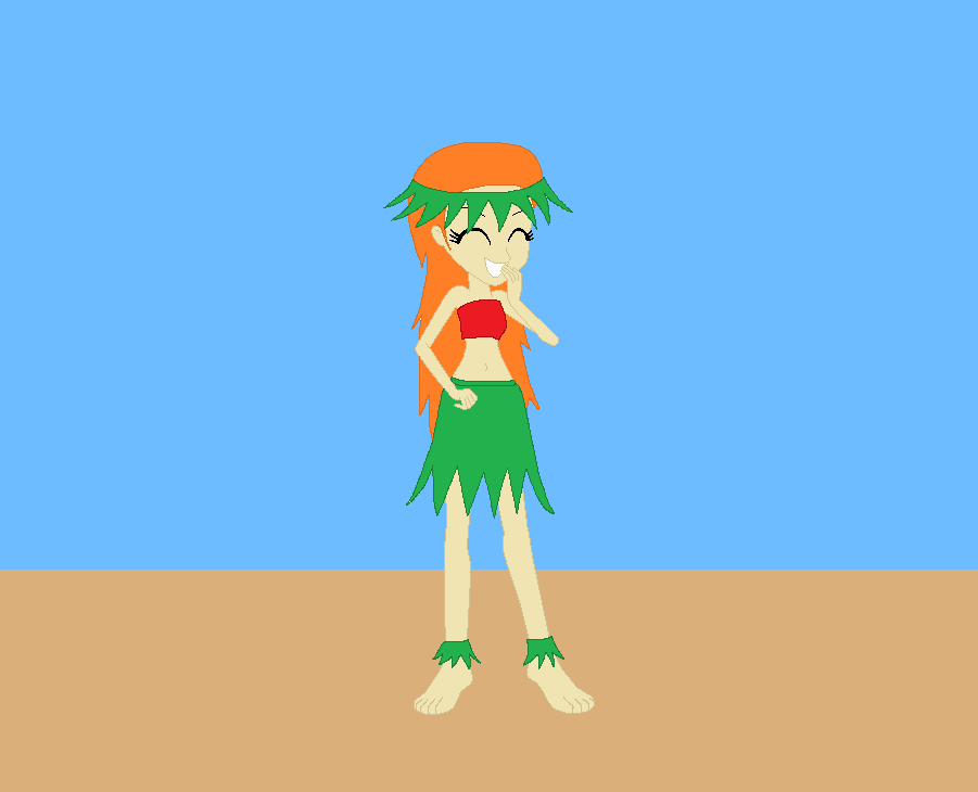 Rafaella as Hula Dancer by HiroHamadaRockz on DeviantArt