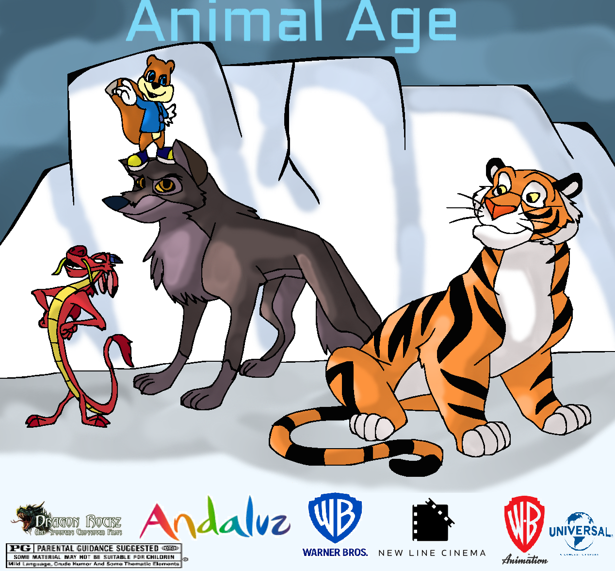 Animal Age Style Animal Age Poster (Mock Up) by HiroHamadaRockz on DeviantArt