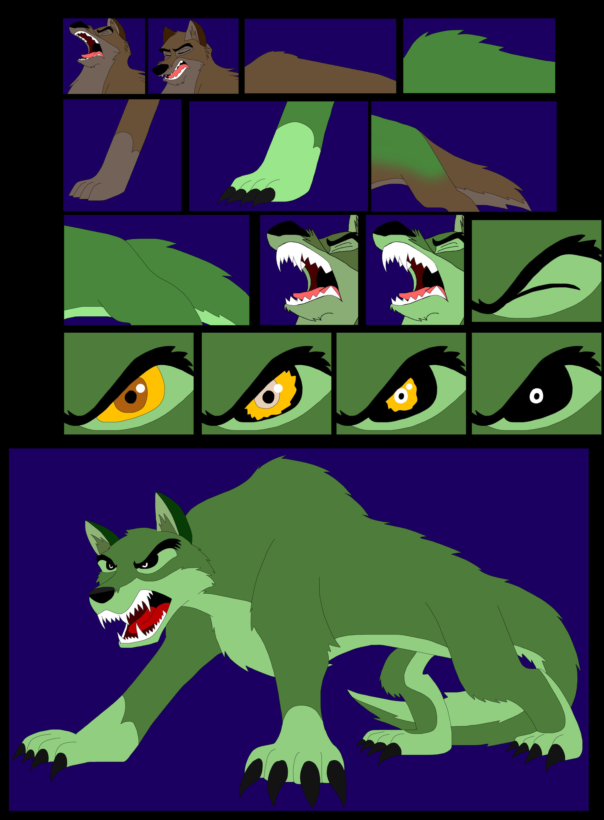 Balto's Mutation Monster TF by HiroHamadaRockz on DeviantArt