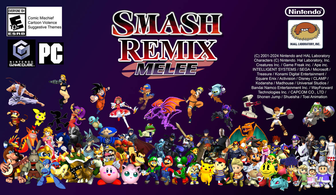 Smash Remix: Melee by HiroHamadaRockz on DeviantArt