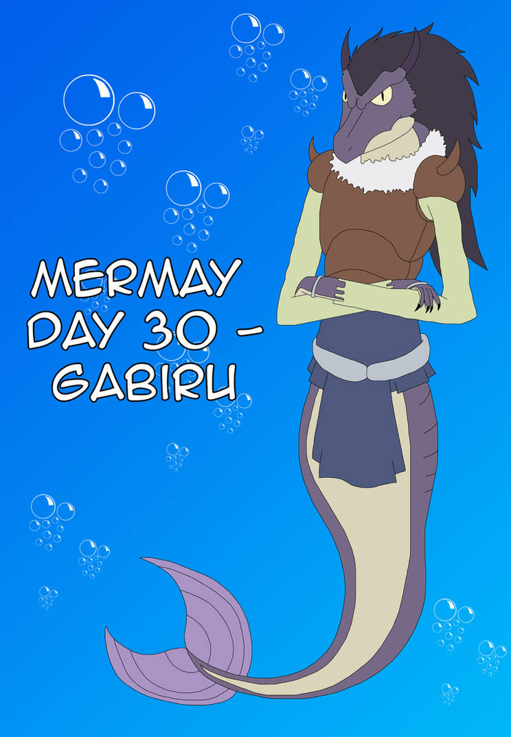 Mermay Day 30 - Gabiru by HiroHamadaRockz on DeviantArt