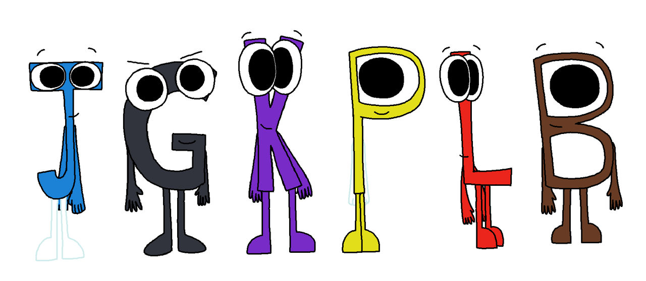 Jumpstart Alphabet Uppercase (My Style) Part 6 by YanPrincess on DeviantArt