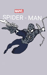 black suit Spiderman ps4