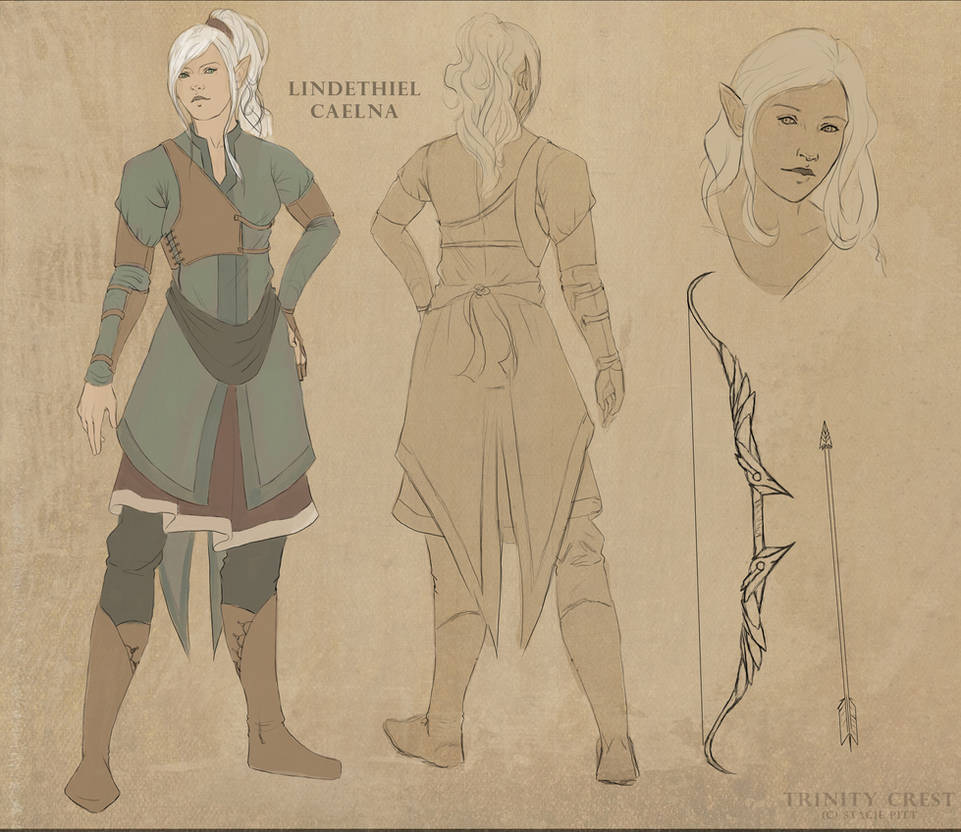 Lindi - Character Design by TrinityCrest