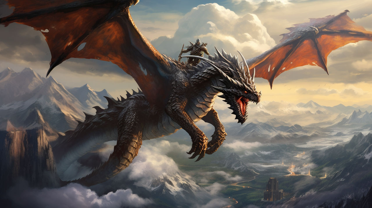 Dragon riders, knights of the skies by CylonConcepts on DeviantArt