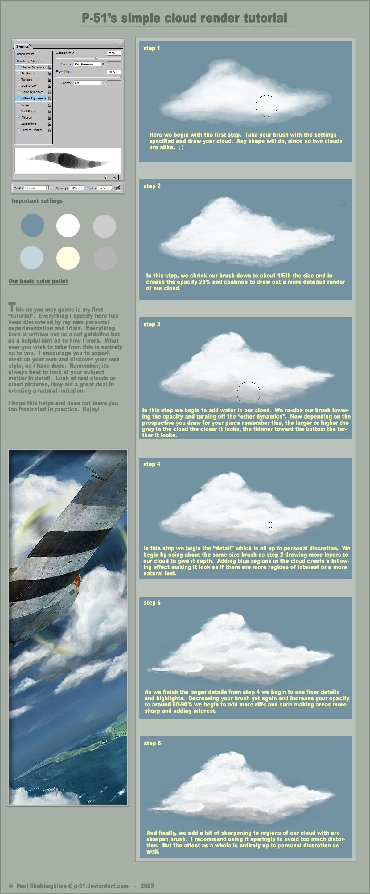 P-51's simple cloud tutorial