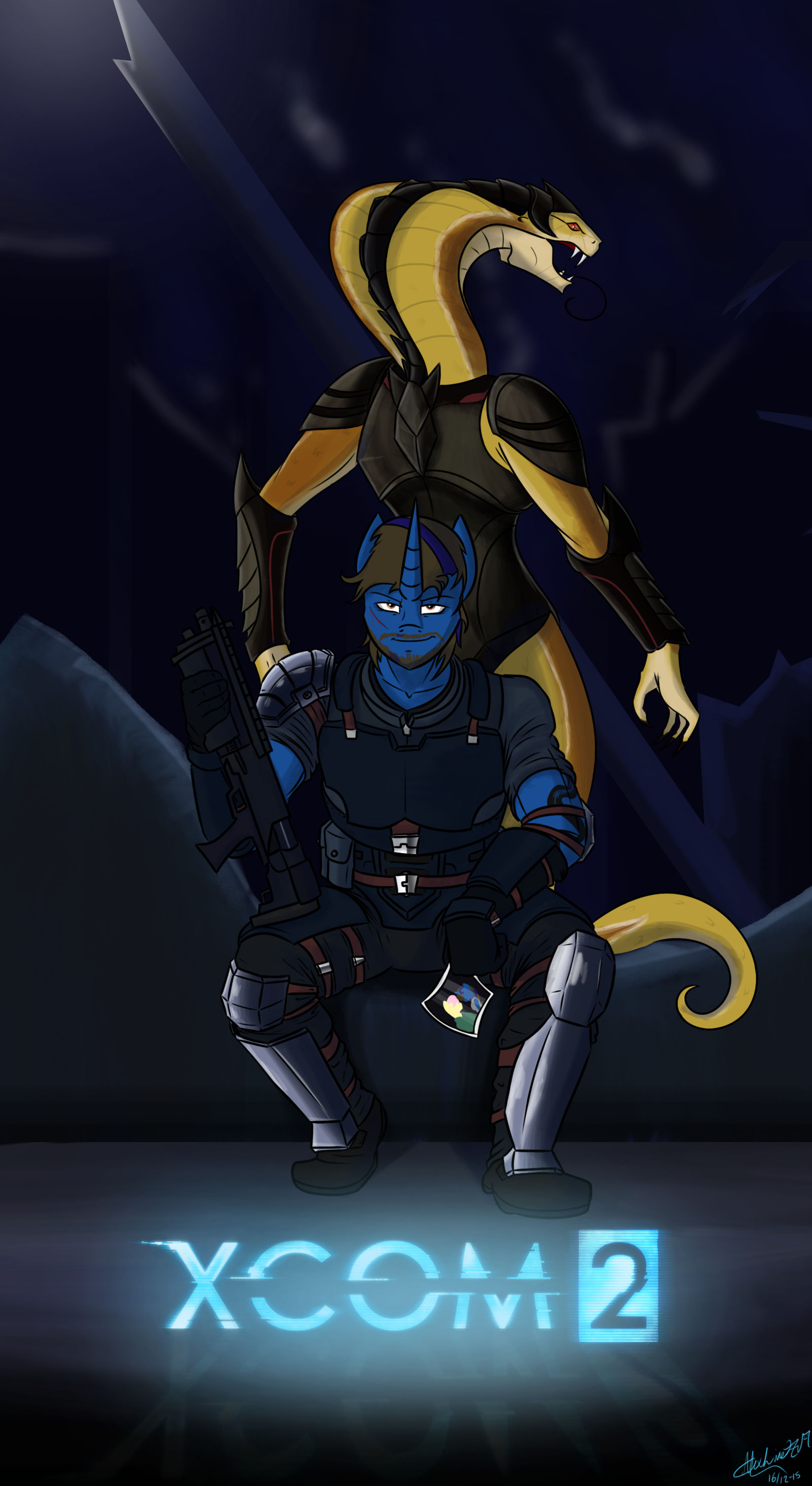 Xcom 2 Comic Cover by AlexLive97 on DeviantArt